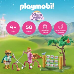 Alternative view of PLAYMOBIL 71849 — Jeux de jardin royal avec enfants