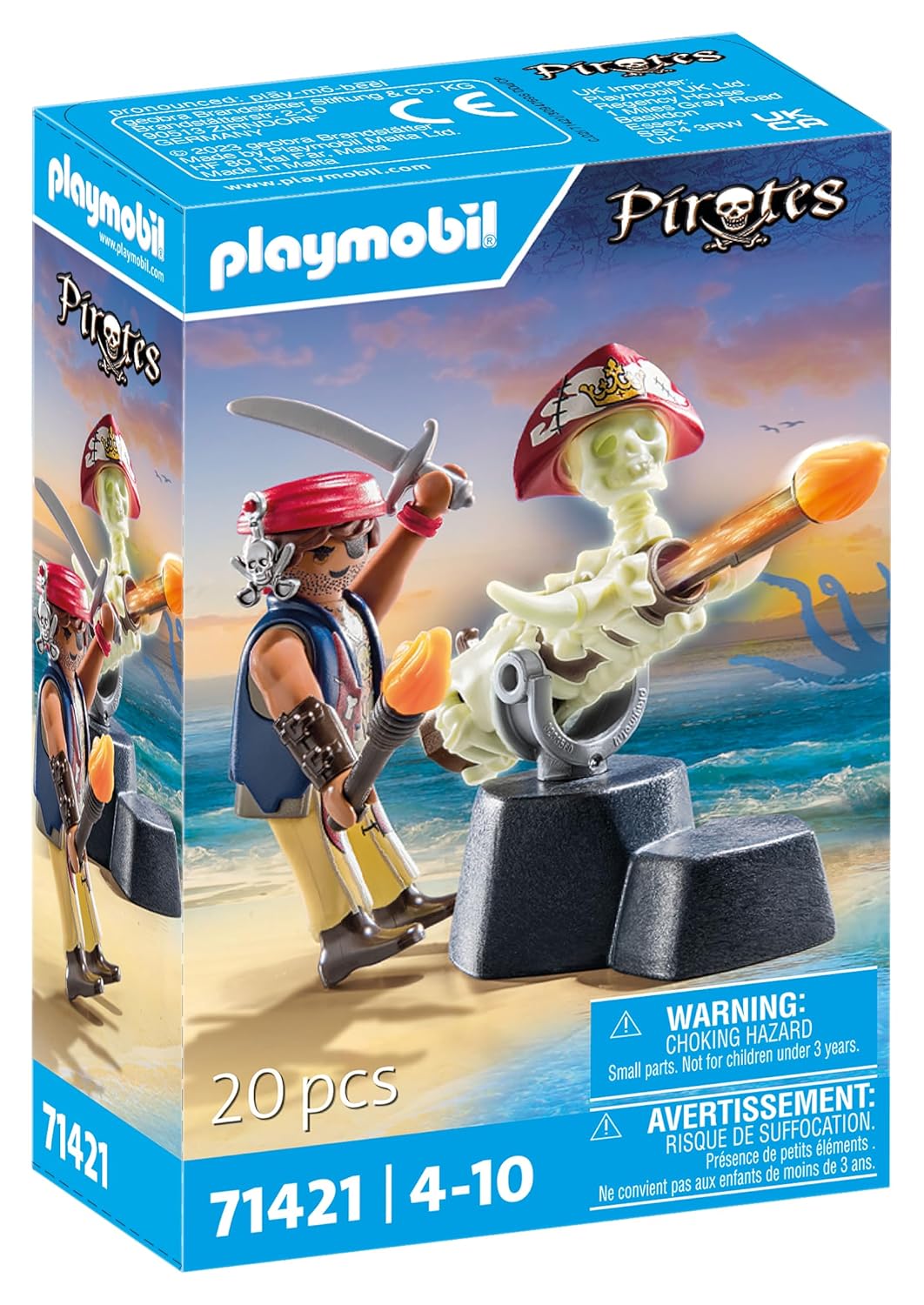 PLAYMOBIL 71421 — Canonnier des Pirates avec Canon – Image 11