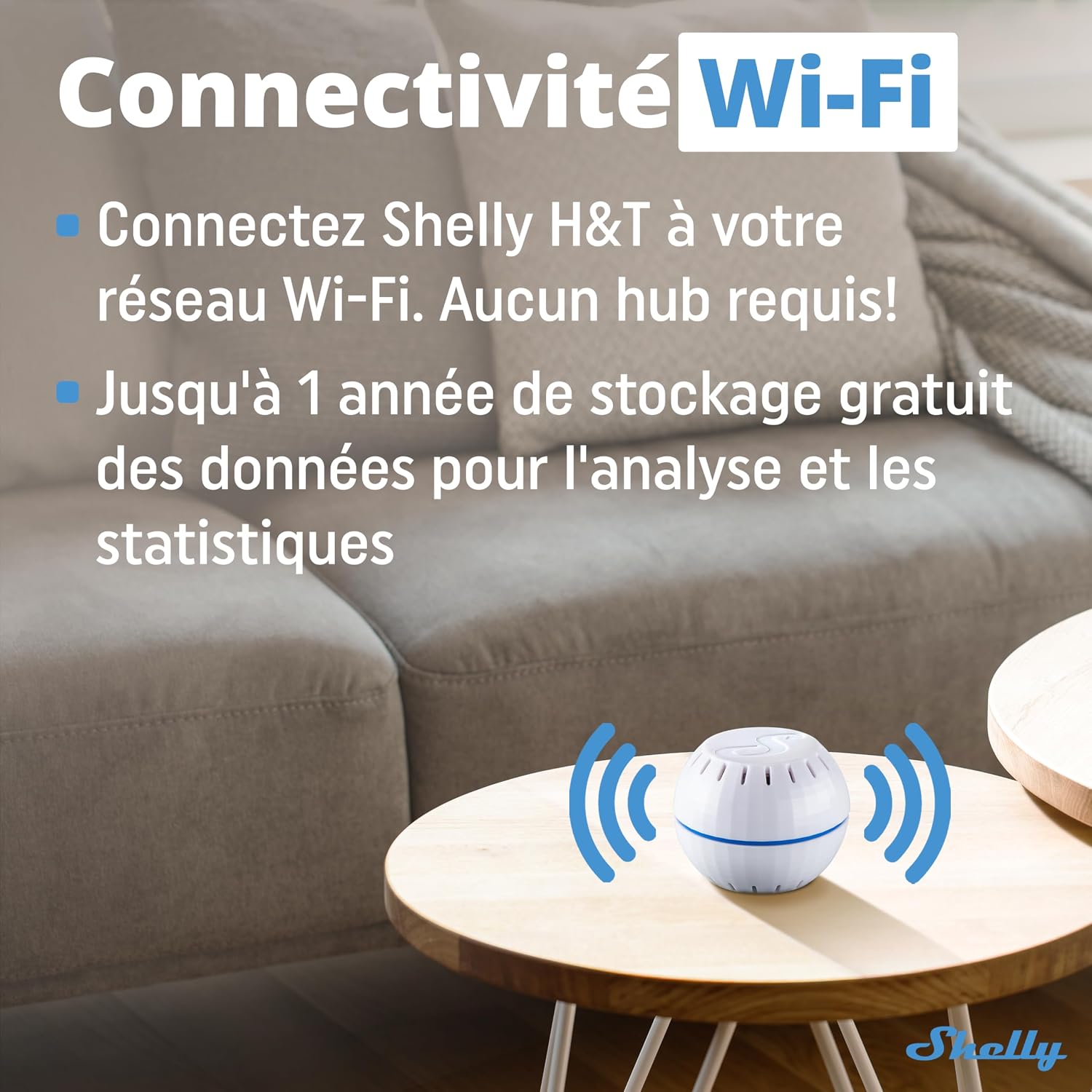 SHELLY H&T — Capteur d’humidité et de température Wi‑Fi – Image 14