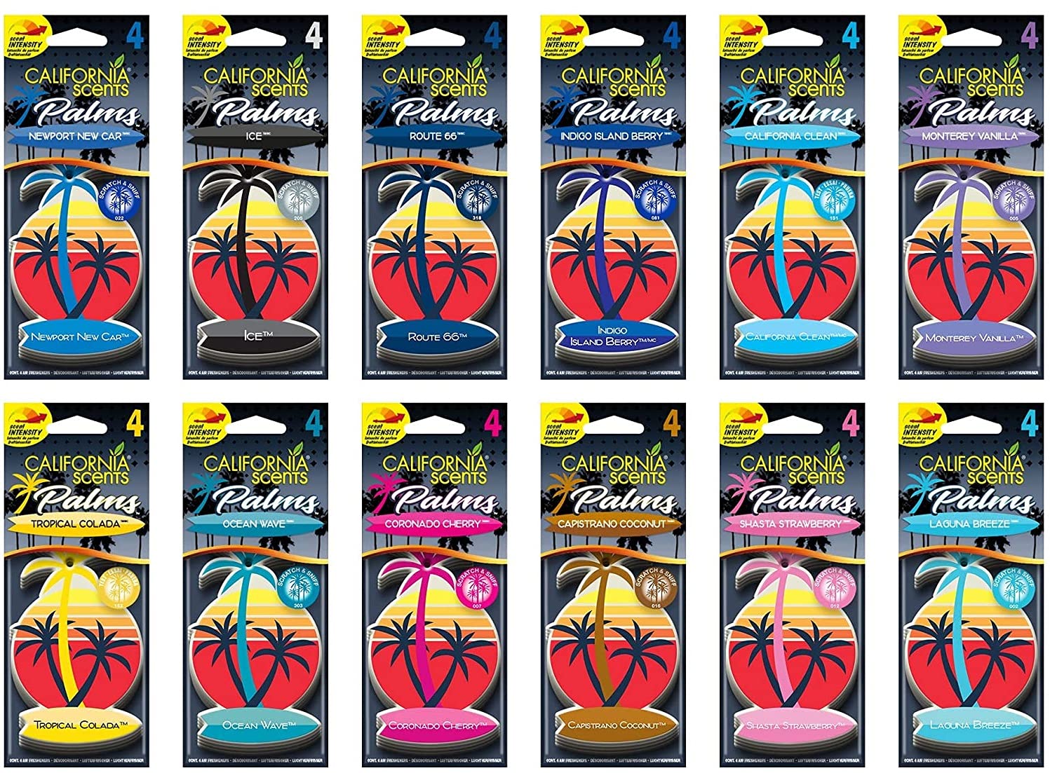 CALIFORNIA SCENTS Palm Tree — Désodorisant Newport New Car – Image 2