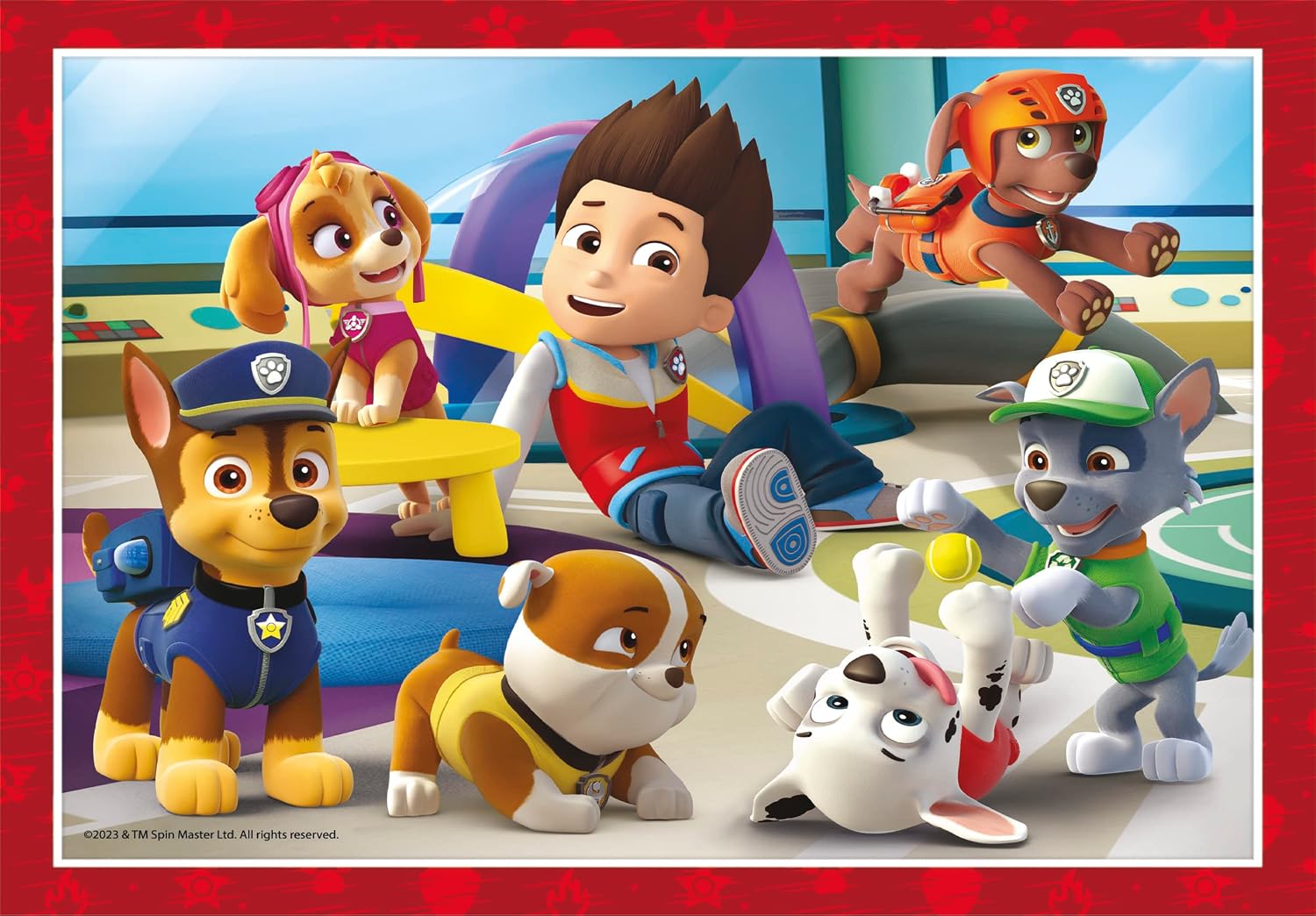 CLEMENTONI Supercolor — Puzzle 4 en 1 Paw Patrol 12, 16, 20, 24 pièces – Image 12