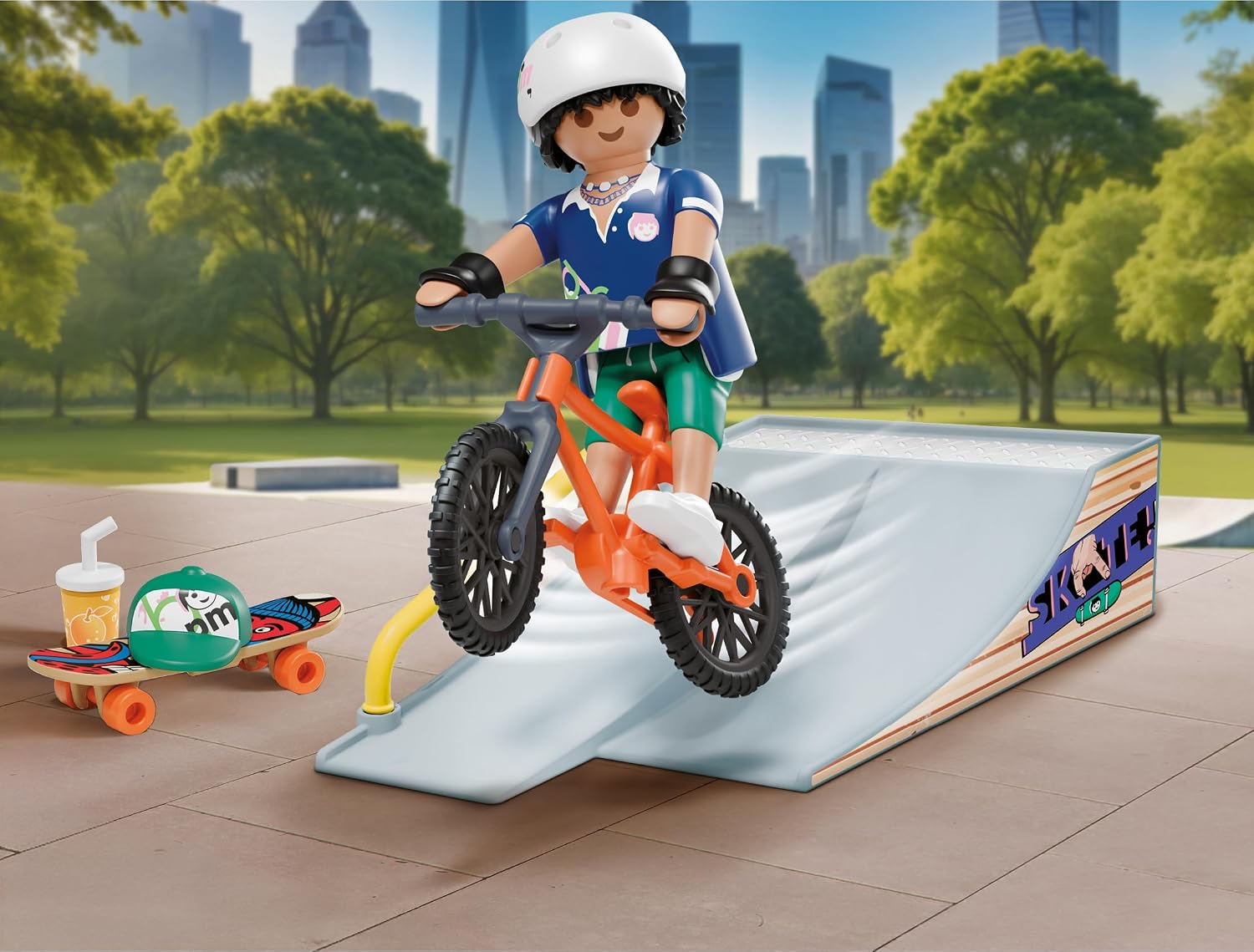 PLAYMOBIL 71798 — Snowboarder avec rampe de glisse – Image 3