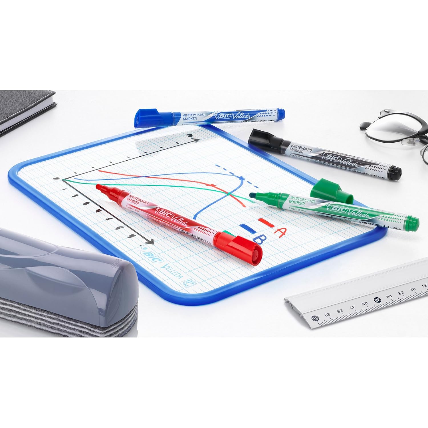 BIC Velleda — 12 Feutres pour Tableau Blanc verts – Image 5