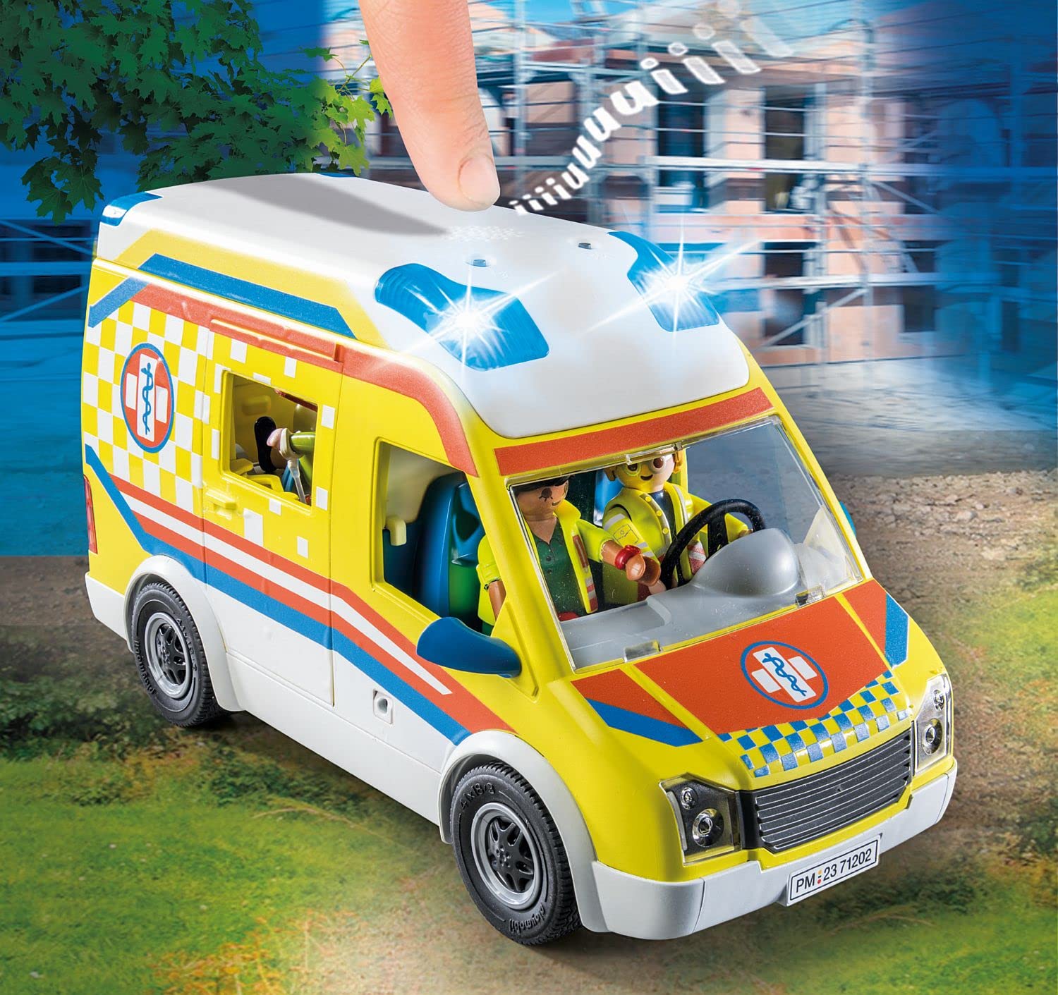 PLAYMOBIL City Life — Ambulance avec Effets Lumineux et Sonores – Image 20
