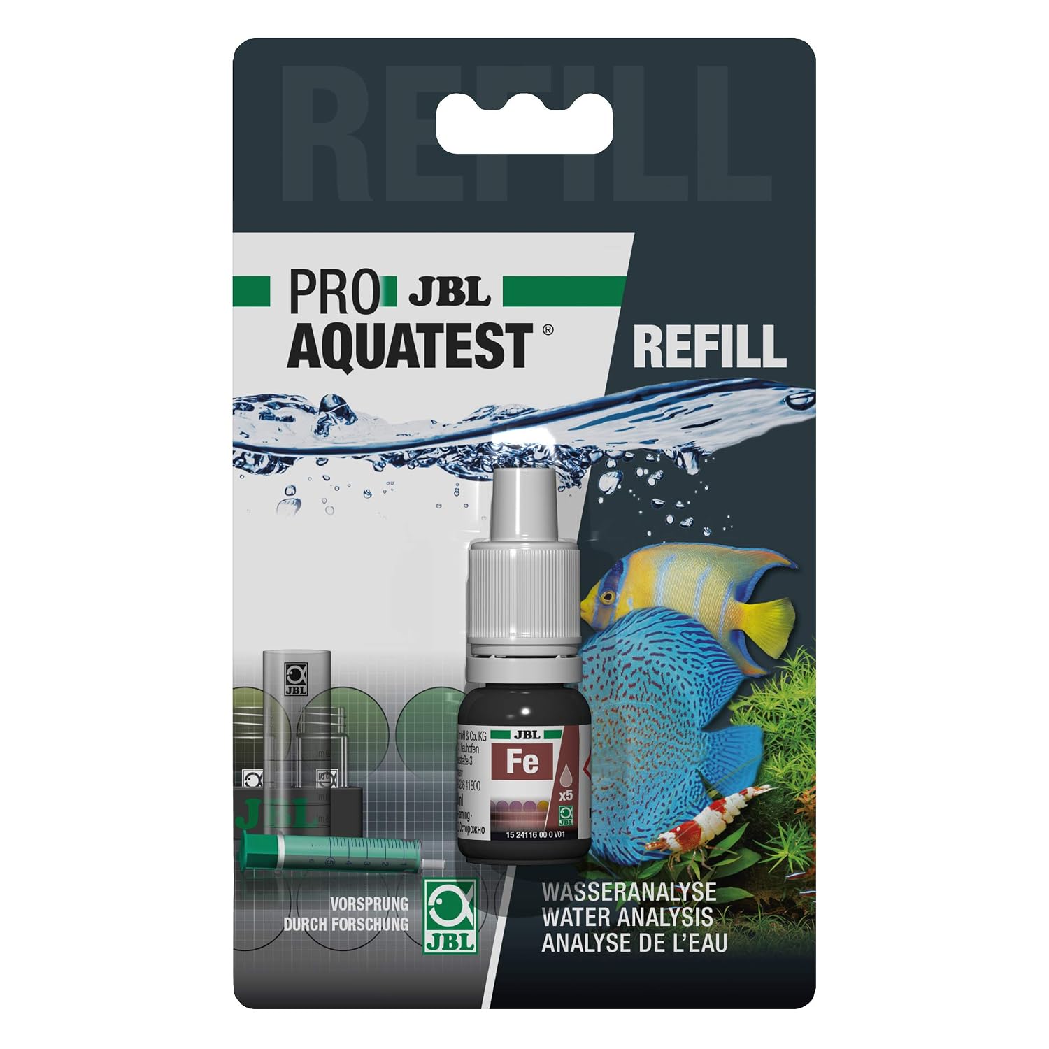 JBL ProAquaTest Fe Fer Refill — Recharge test fer aquarium – Image 2