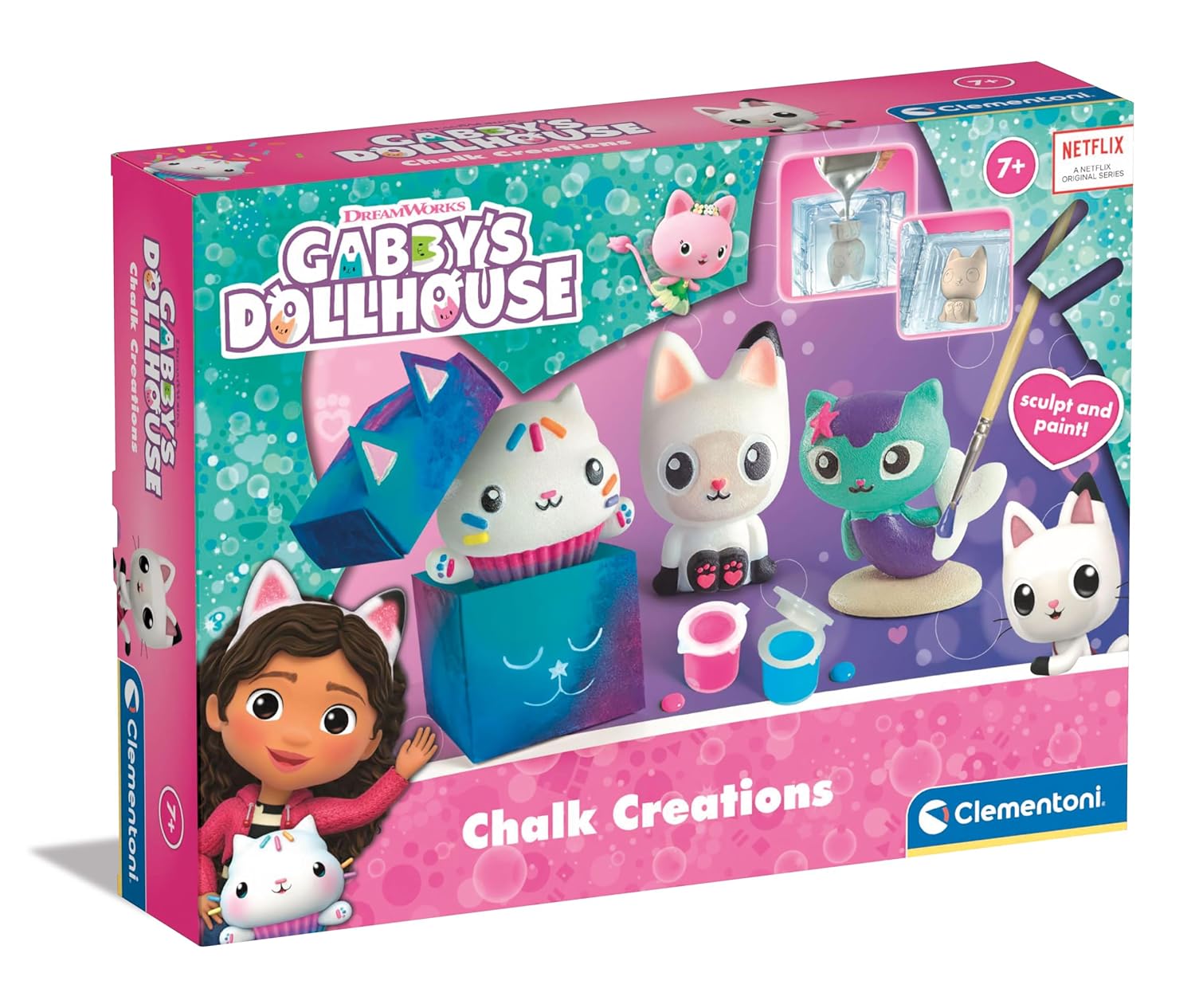 CLEMENTONI Gabby et la Maison Magique — Coffret Moulage Plâtre – Image 2