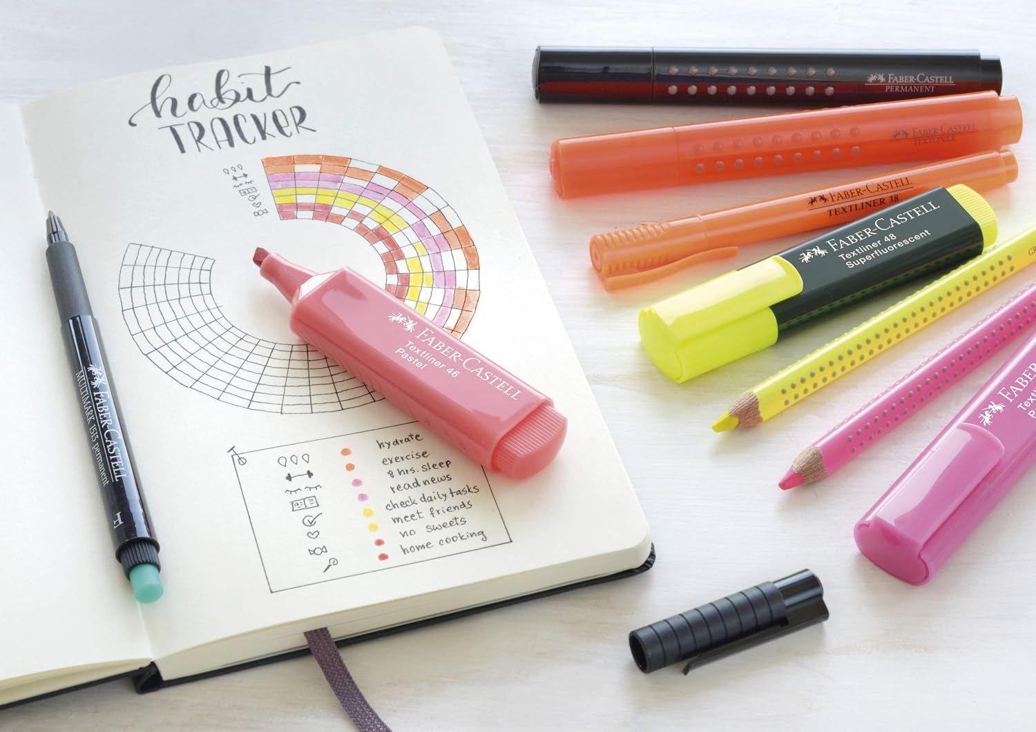 FABER-CASTELL Marqueur permanent MULTIMARK, 513 F, rouge – Image 16