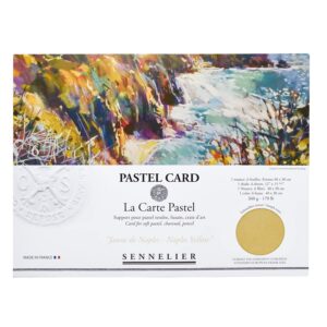 SENNELIER La Carte — Pochette carton pastel Jaune Naples 40 x 27,9 cm