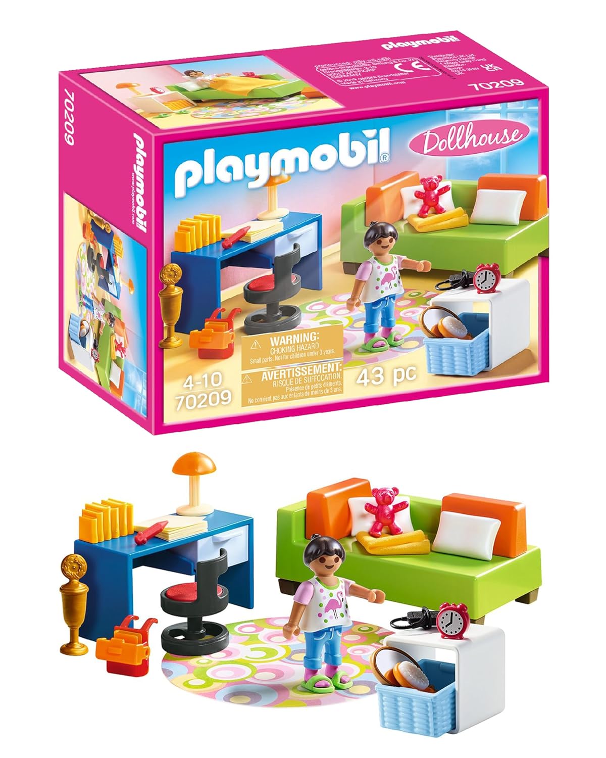 PLAYMOBIL 70209 — Chambre d'enfant avec canapé-lit – Image 26