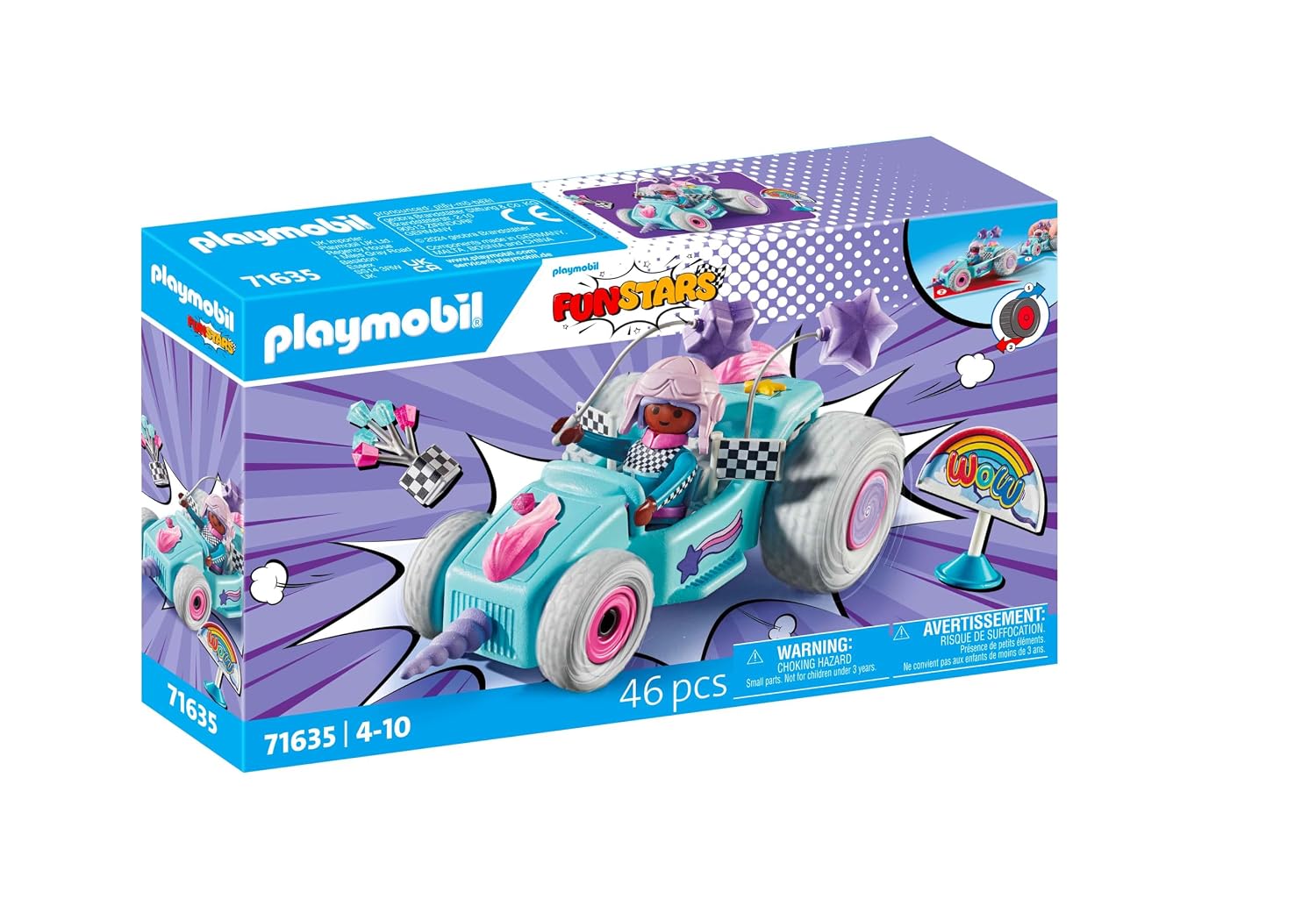 PLAYMOBIL Funstars 71635 — Jeune Fille Licorne et Kart – Image 14