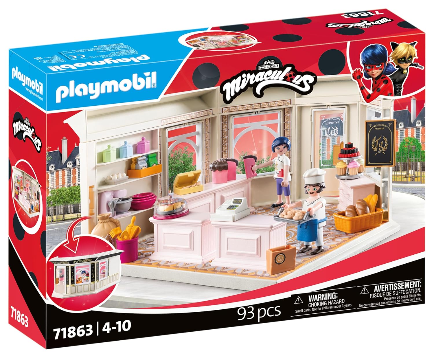 PLAYMOBIL Miraculous — Boulangerie française dès 4 ans – Image 50