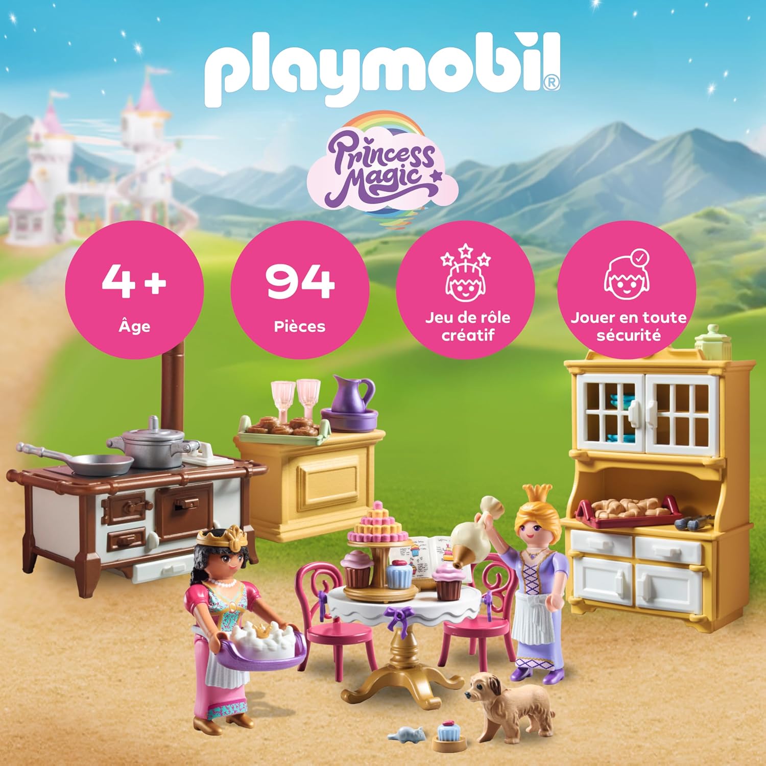 PLAYMOBIL — Cuisine royale avec pâtisseries – Image 32