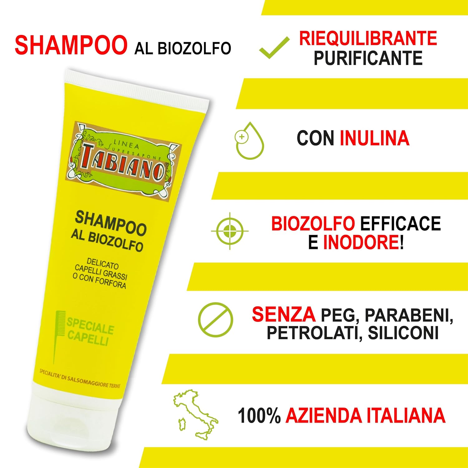 TABIANO — Shampooing au bio soufre 250 ml – Image 5