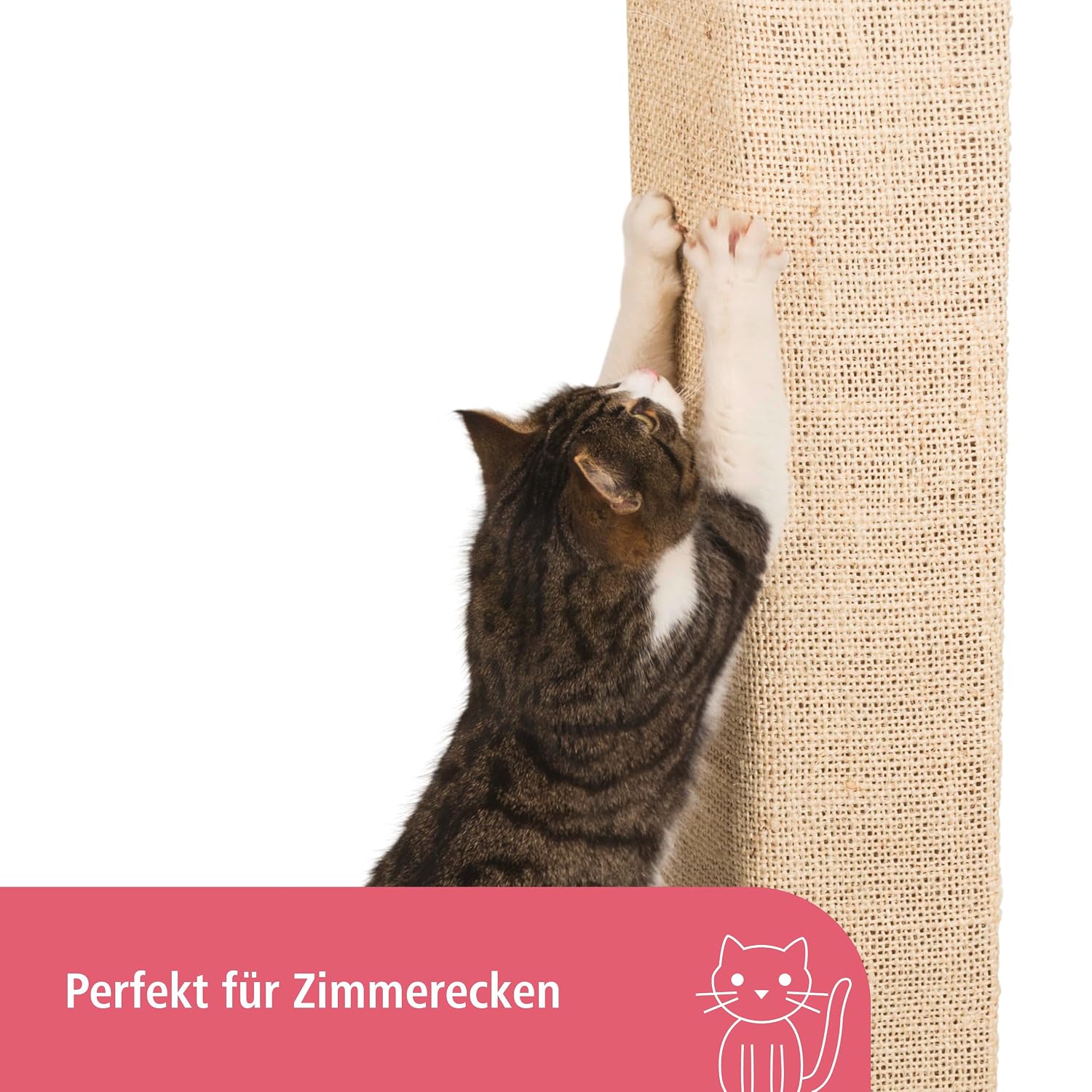 KERBL Kevin — Griffoir pour Chat 80 x 28 cm Beige – Image 4