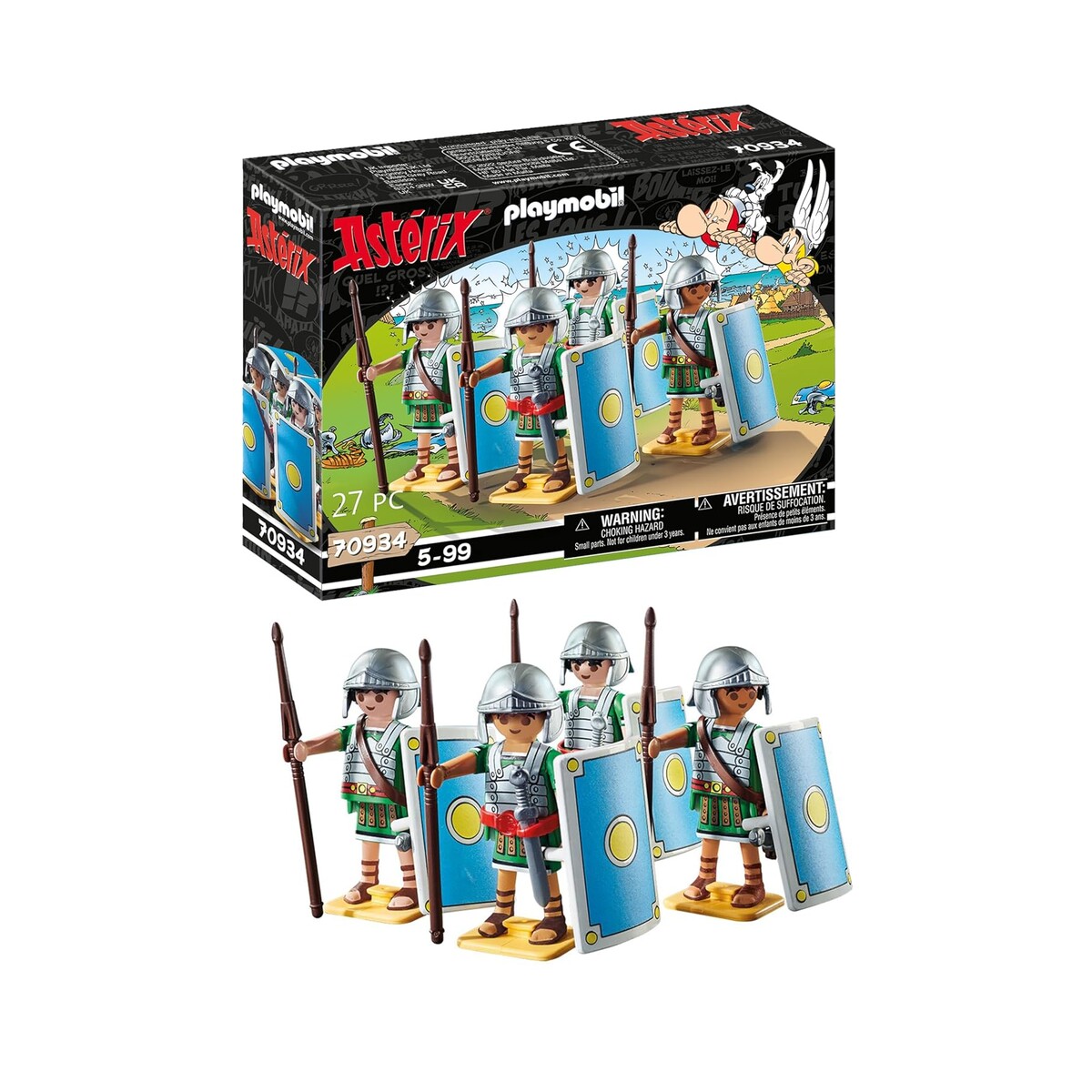 PLAYMOBIL Astérix 70934 — Légionnaires Romains x4