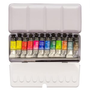 Alternative view of SENNELIER — Boîte Métallique Aquarelles 12 Tubes 12 ml + 1 Pinceau