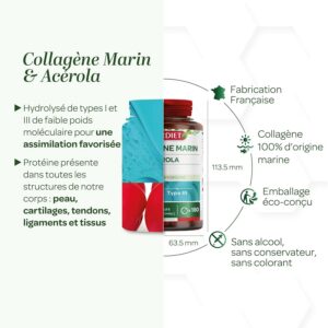 Alternative view of SUPERDIET — Collagène Marin & Acérola 180 comprimés
