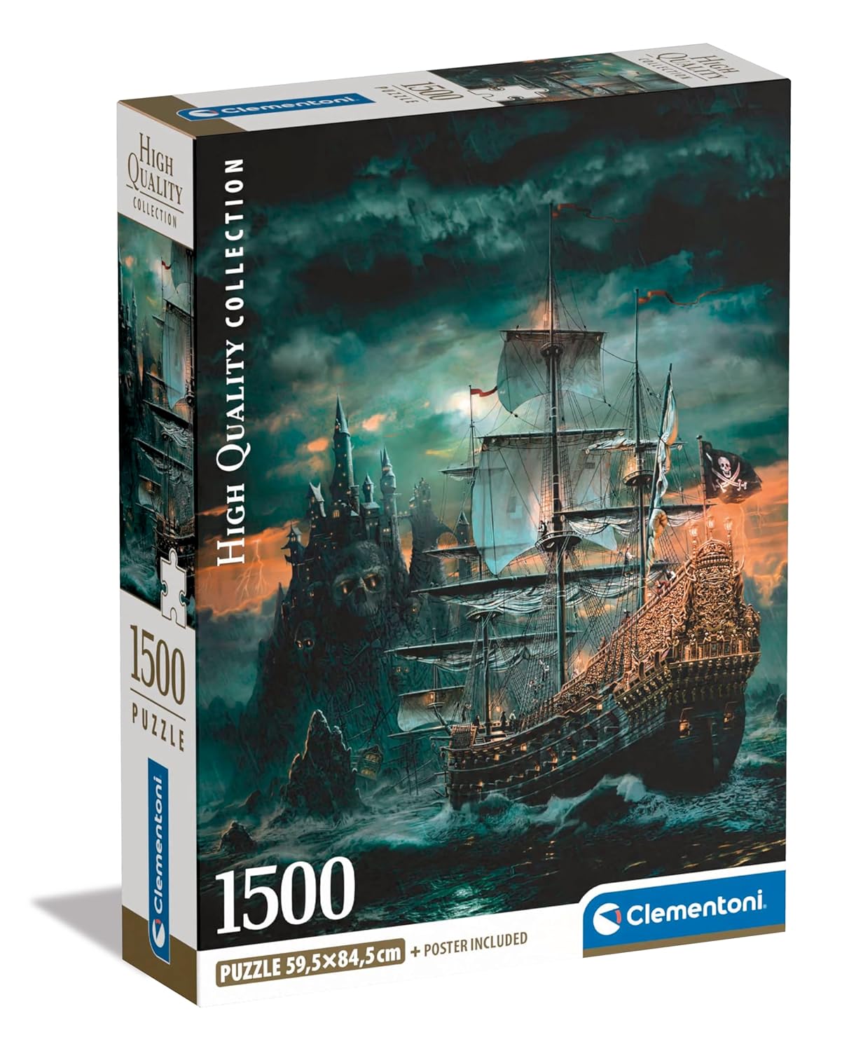 CLEMENTONI Compact — Puzzle pour adultes 1500 pièces – Image 42
