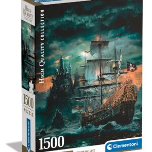 CLEMENTONI Compact — Puzzle pour adultes 1500 pièces
