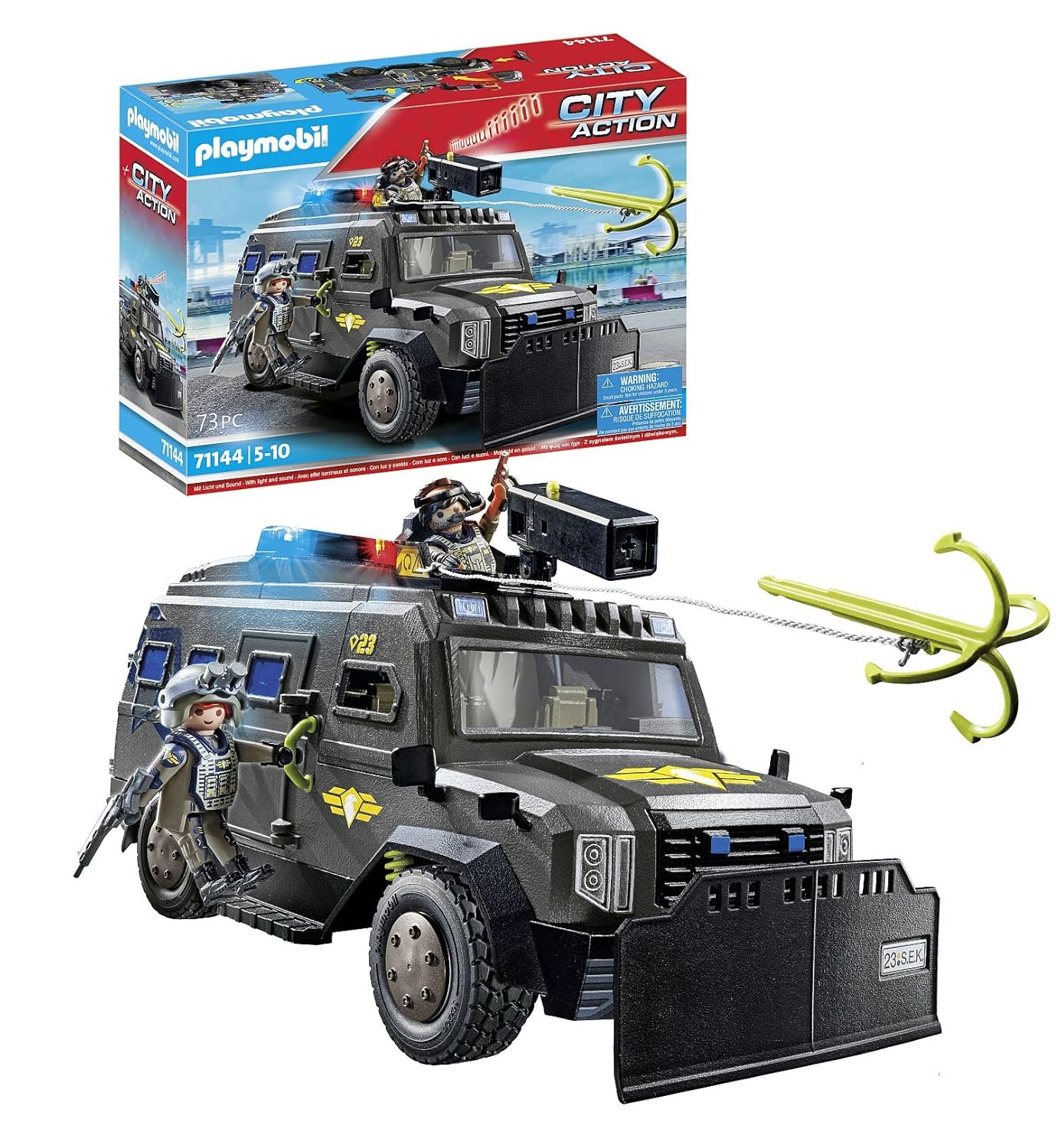 PLAYMOBIL City Action 71144 — Véhicule d'intervention spécial