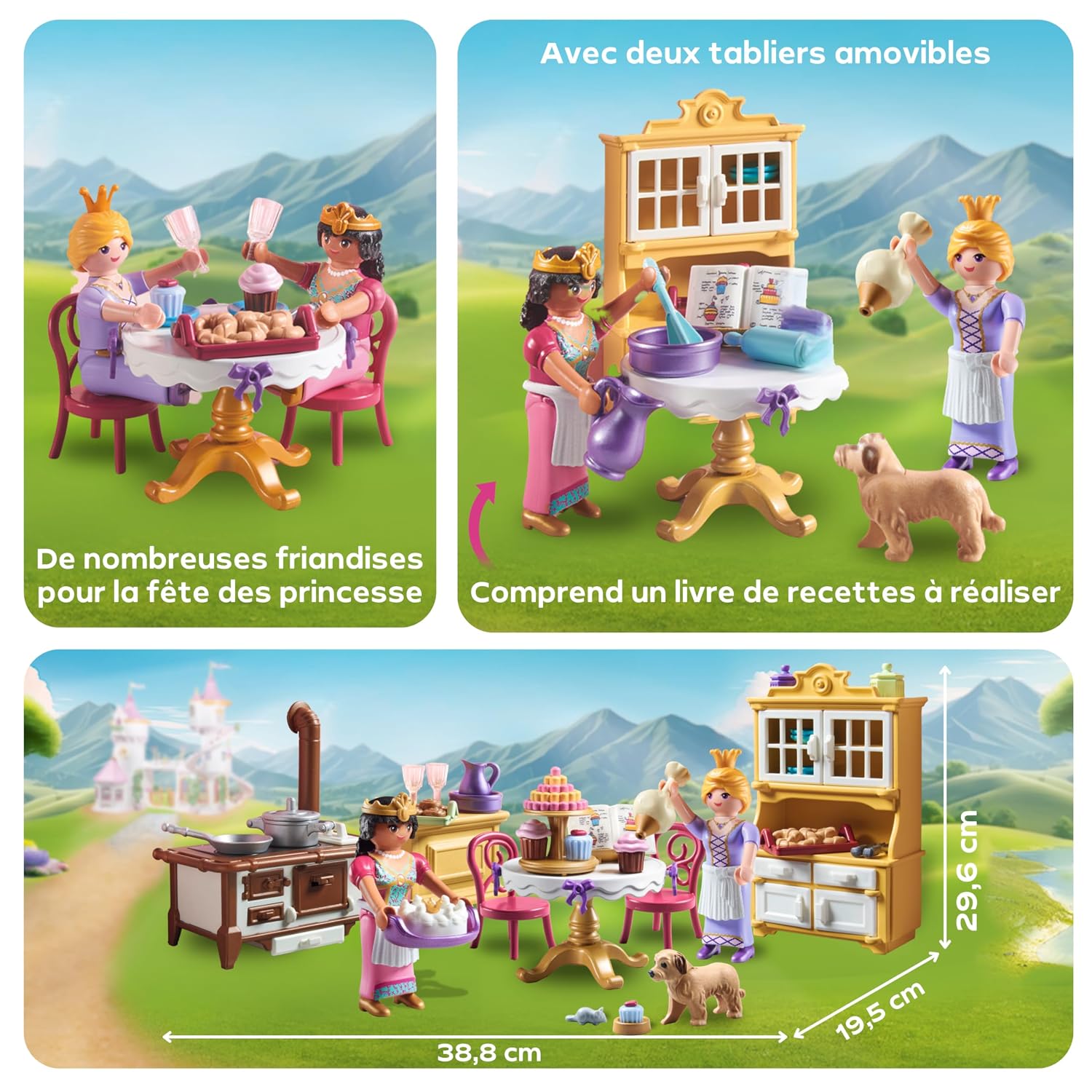 PLAYMOBIL — Cuisine royale avec pâtisseries – Image 5