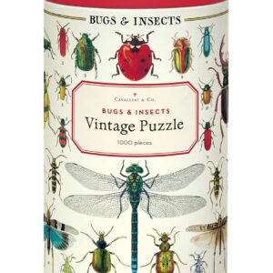 CAVALLINI — Puzzle 1000 pièces Insectes vintage