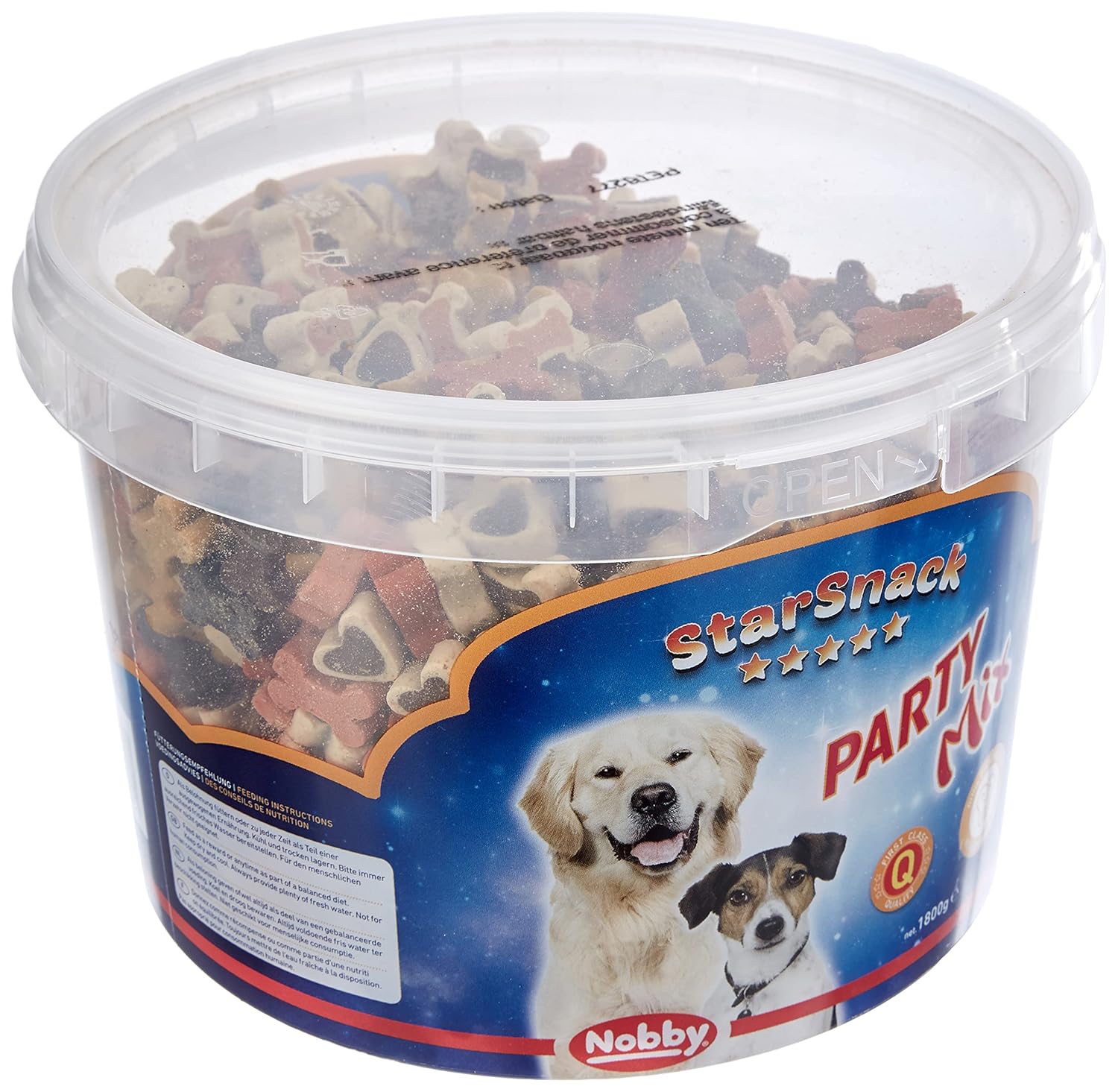 NOBBY — Friandises Party Mix pour chien 1,8 kg