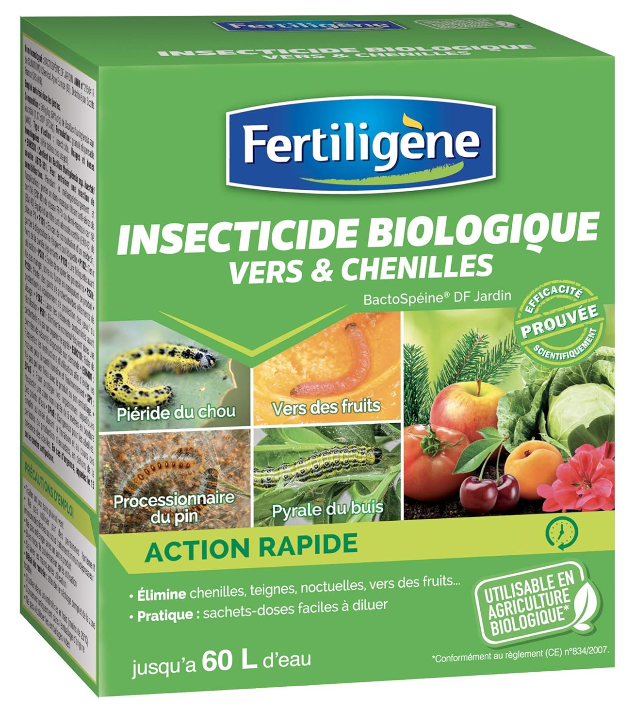 FERTILIGENE — Insecticide Vers et Chenilles 30 g x12 – Image 4