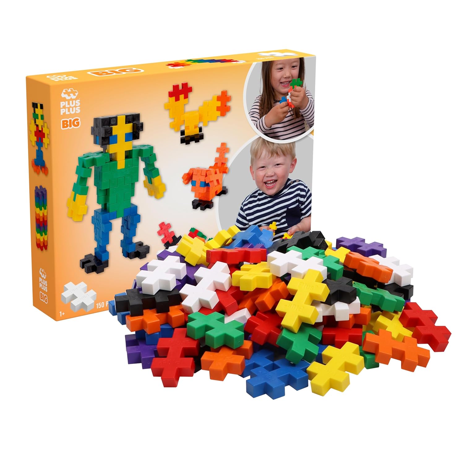 PLUS PLUS BIG Basic — Boîte de 150 pièces – Image 26