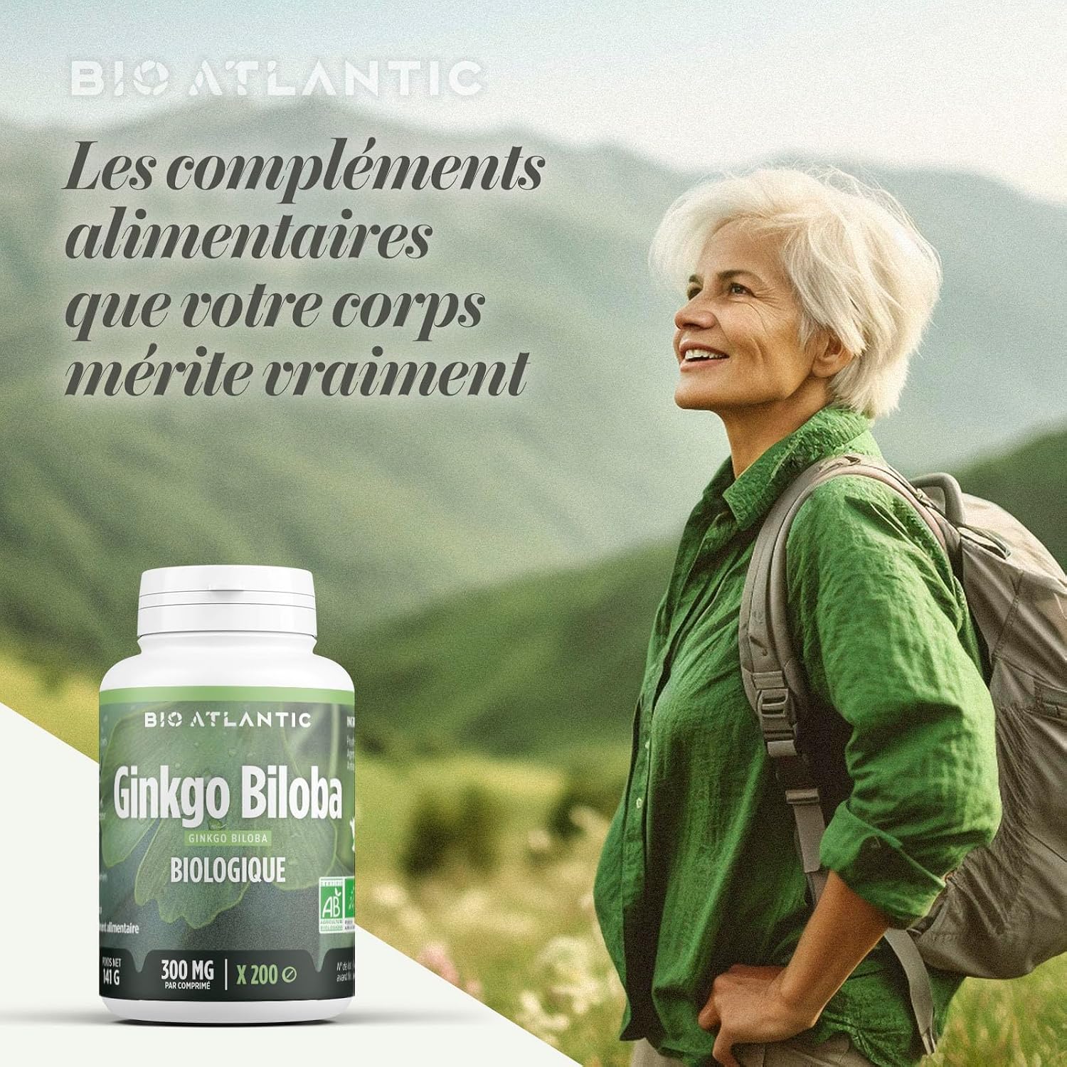 GINKGO BILOBA BIO — Comprimés 300 mg x200 – Image 4