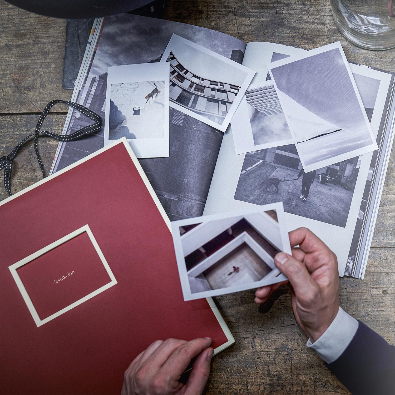 SEMIKOLON Jumbo — Album photo 30 x 30 cm 100 pages bordeaux – Image 15