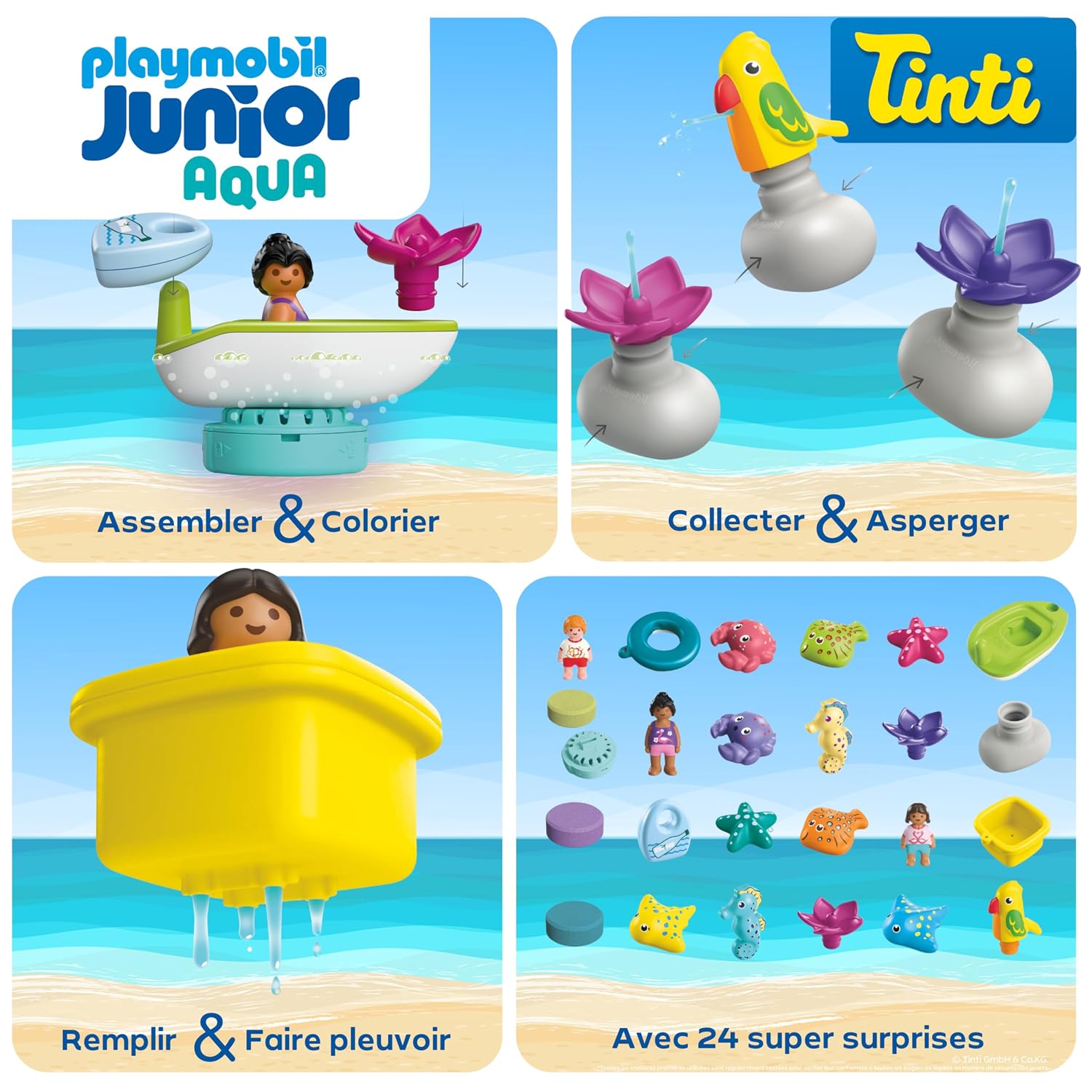PLAYMOBIL JUNIOR & Tinti — Calendrier de l'Avent pour bain – Image 37