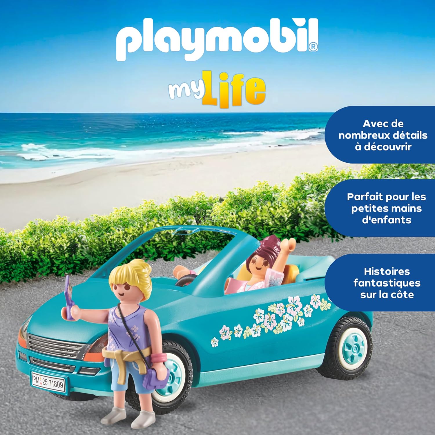 PLAYMOBIL My Life — Cabriolet avec Figurines et Accessoires – Image 13