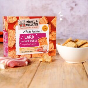 Alternative view of MICHELIN — Petits feuilletés au lard et oignons 80 g