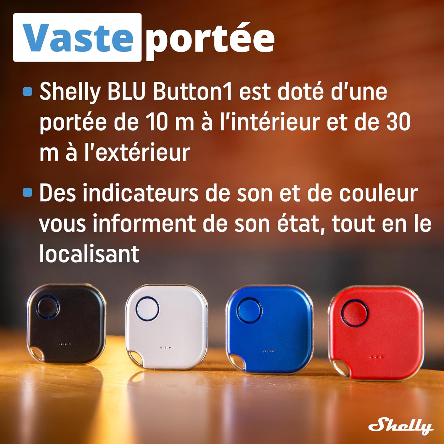 SHELLY BLU Button1 — Bouton Télécommande Domotique Bluetooth – Image 7