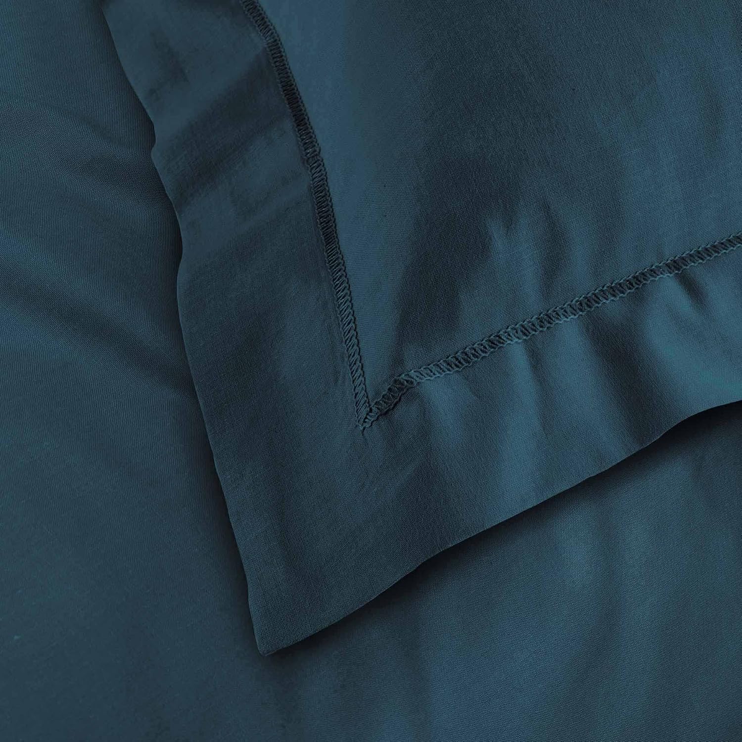 DOUCEUR D'INTÉRIEUR — Taie d'oreiller Lina 63 x 63 cm Bleu – Image 6