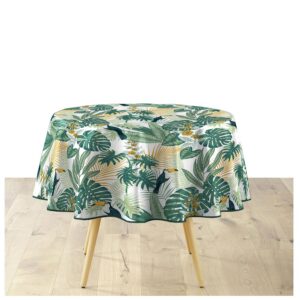 DOUCEUR D'INTÉRIEUR Guyana — Nappe ronde 160 cm verte
