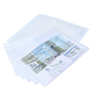 RAPESCO ECO — Pochettes à Bouton-Pression A3 x5