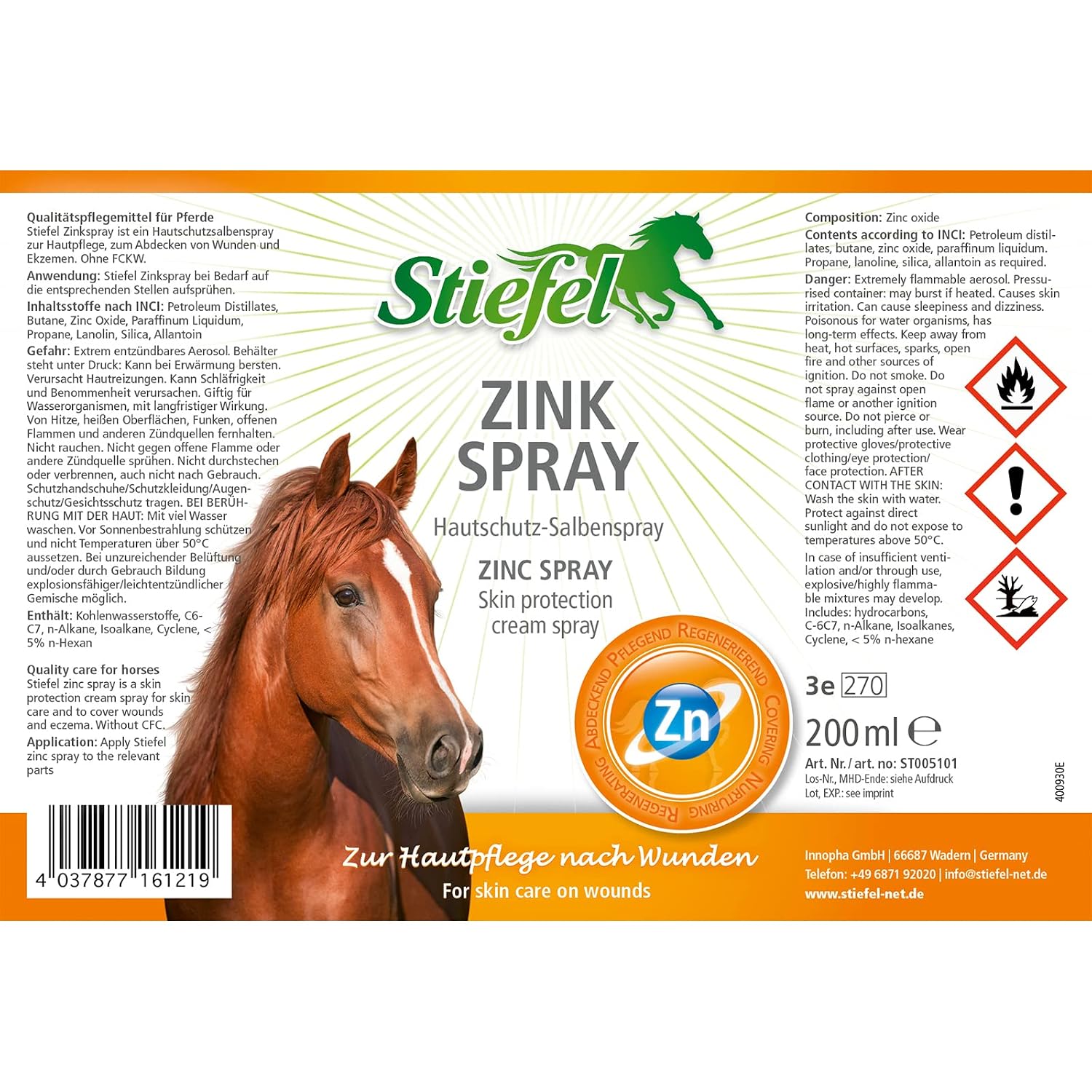 STIEFEL — Spray au Zinc pour Chevaux – Image 4