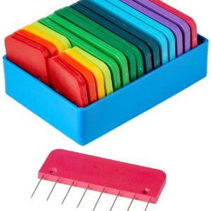 Alternative view of KNITPRO Arc-en-ciel — Lot de 20 bloqueurs à broches