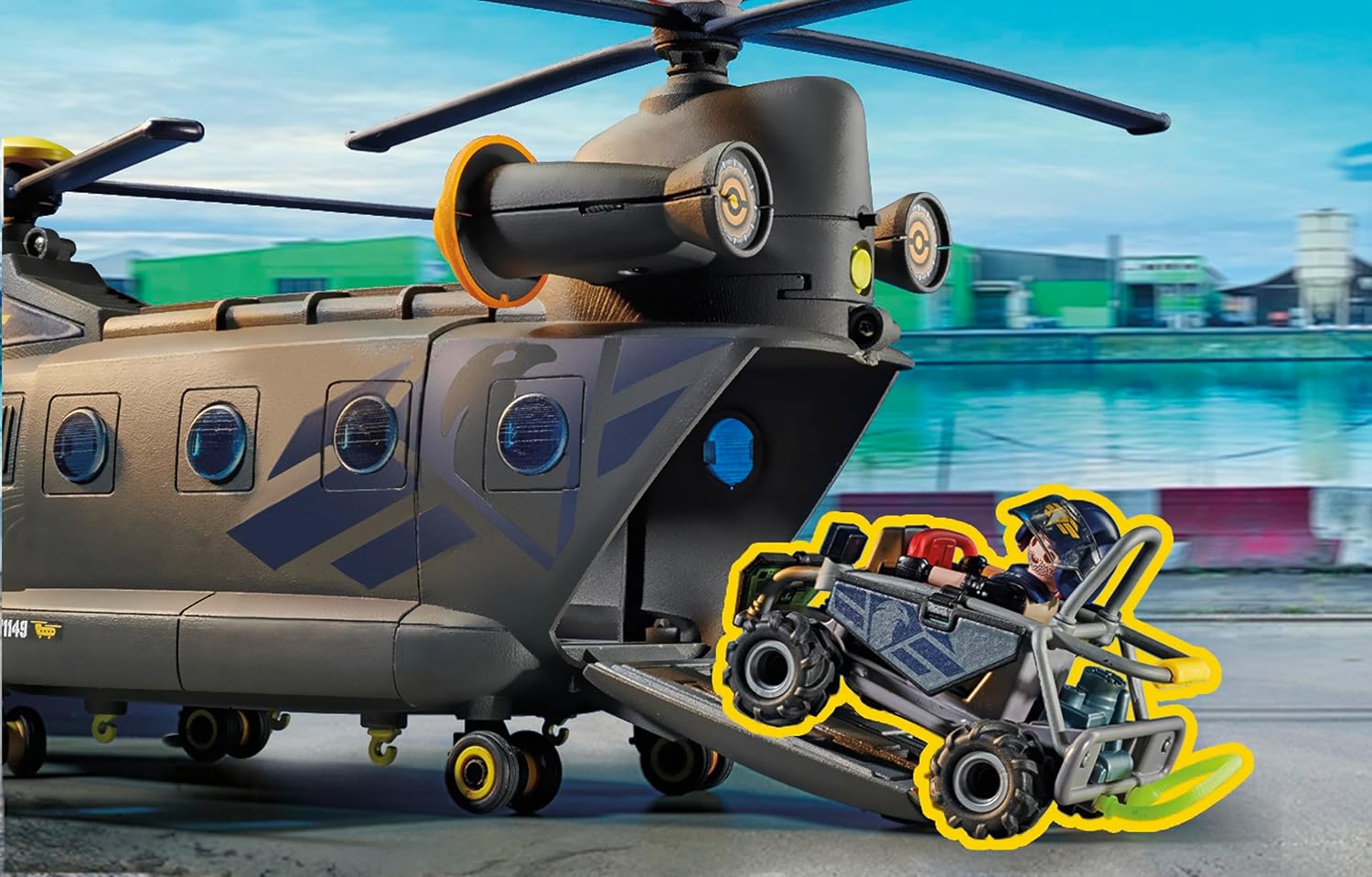 PLAYMOBIL City Action 71149 — Hélicoptère Forces spéciales – Image 7