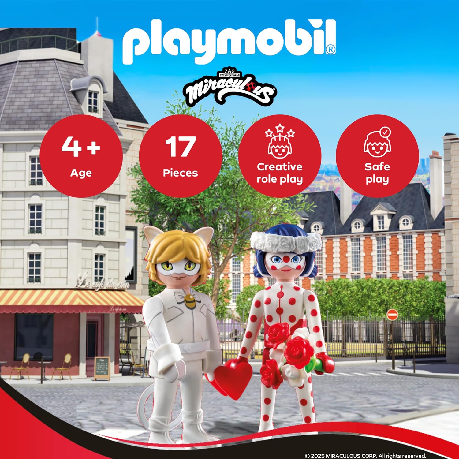 PLAYMOBIL Miraculous — Le Mariage de Ladybug et Chat Noir – Image 33