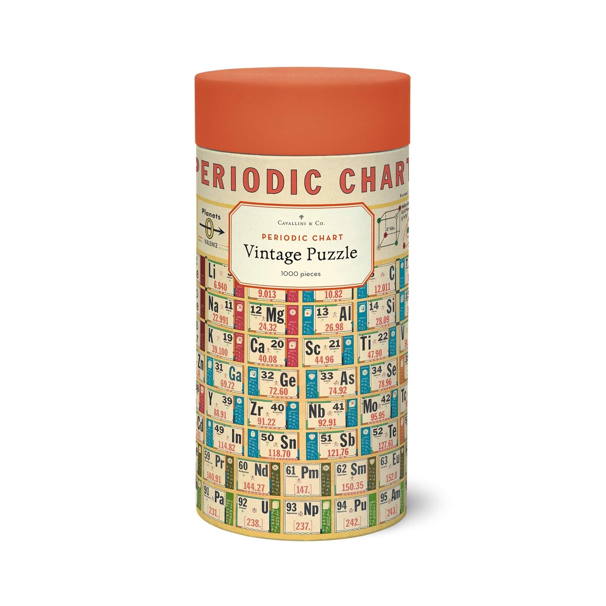 CAVALLINI — Puzzle 1000 pièces Tableau périodique