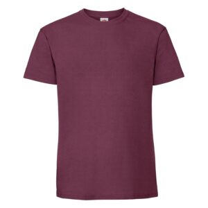 FRUIT OF THE LOOM Premium — T-shirt Homme M Bordeaux