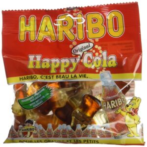 Haribo Happy Cola 120 g - Lot de 10