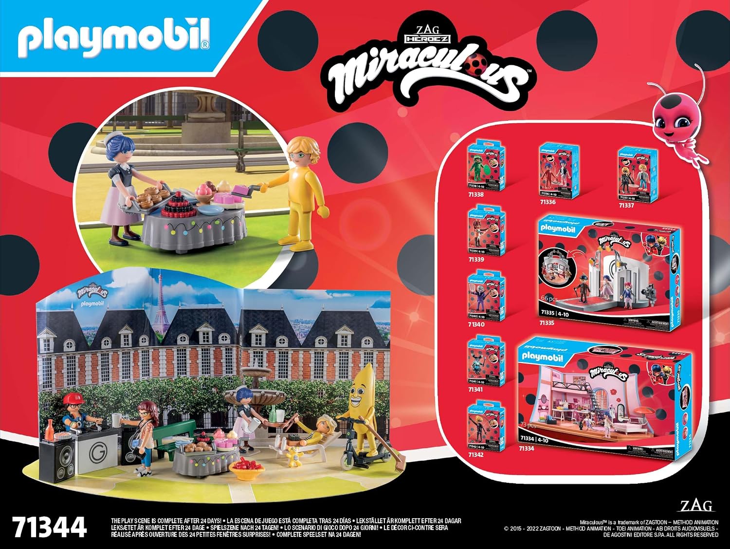 PLAYMOBIL 71344 — Calendrier de l'Avent Miraculous Ladybug – Image 19