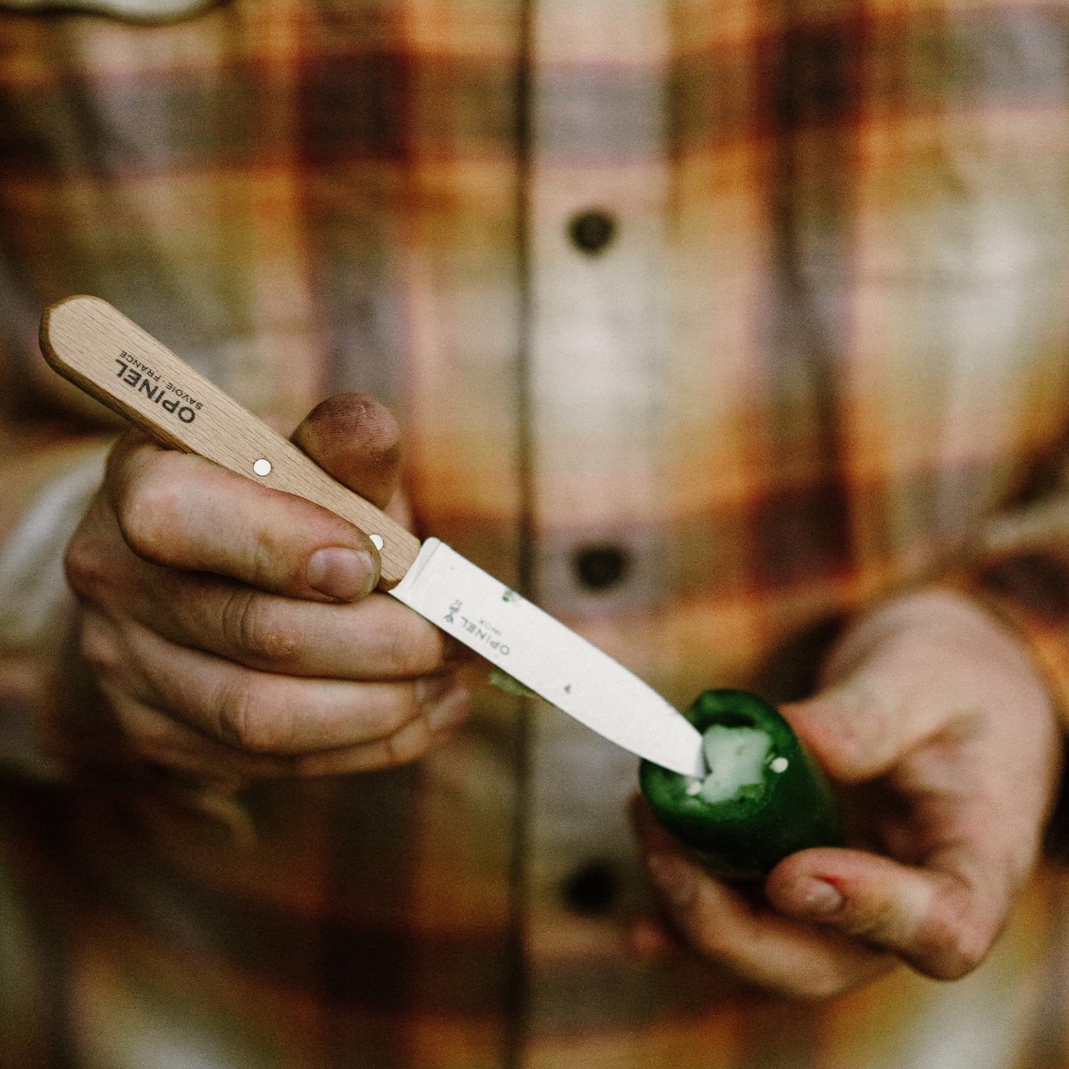 OPINEL — Boîte de 2 Couteaux d’Office lame carbone – Image 5