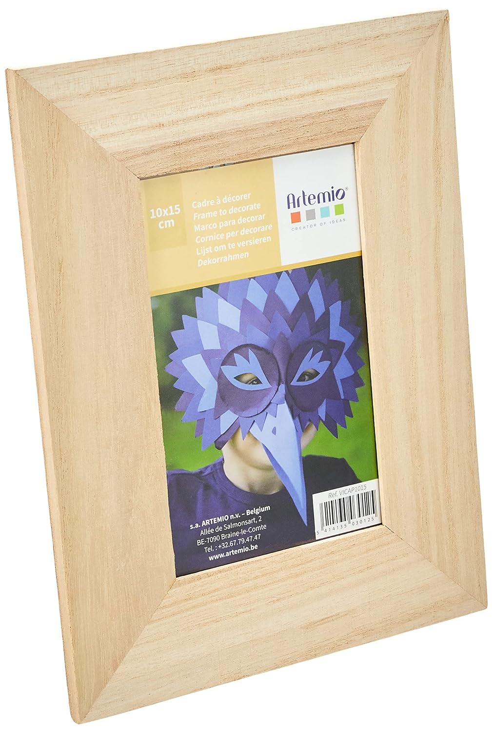 ARTEMIO — Cadre photo en bois 10 x 15 cm