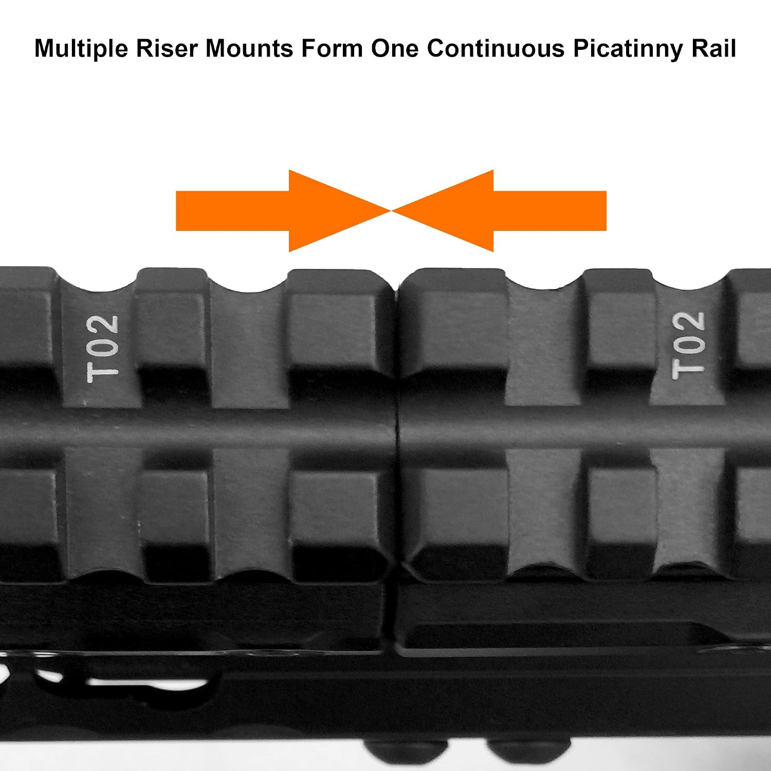 UTG Leapers MT-RSX5S — Support de montage Picatinny fin 3 slots – Image 7