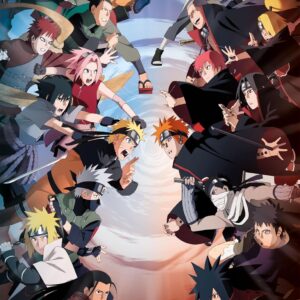Alternative view of CLEMENTONI Compact — Puzzle Naruto Shippuden 1000 pièces